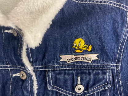 Vintage Looney Tunes Jean Jacket size small