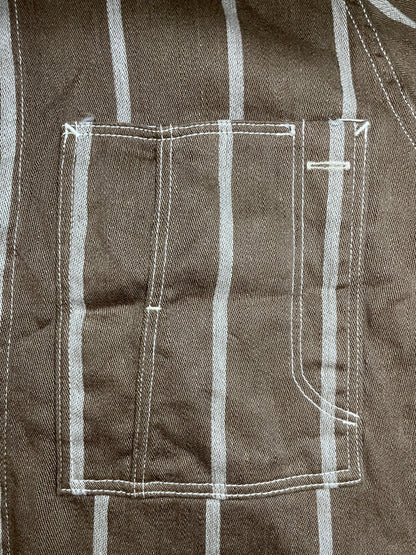 Kapital linen Phillies stripe coverall jacket