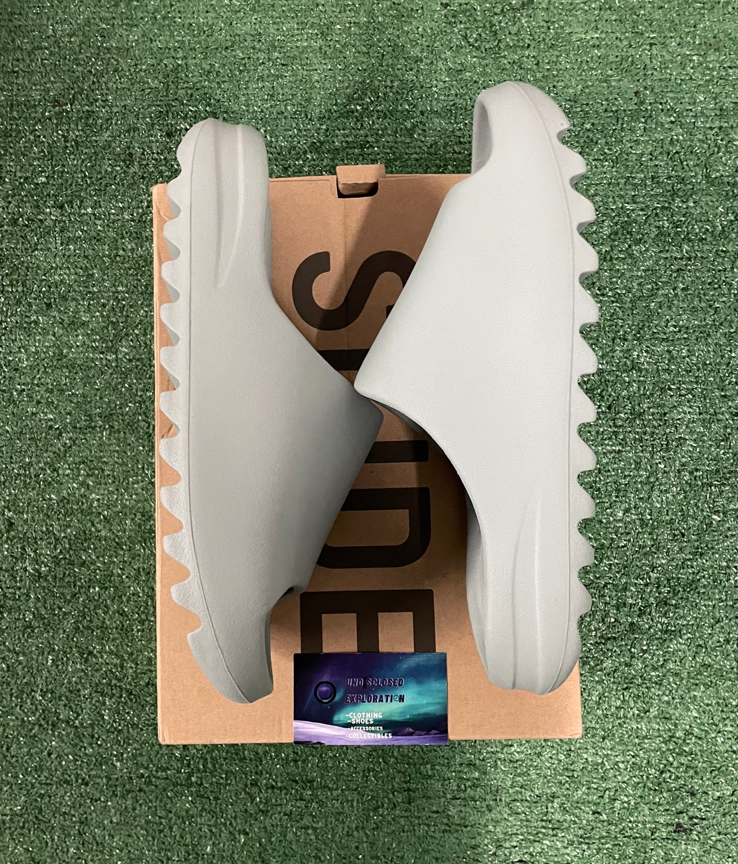Adidas Yeezy slide salt