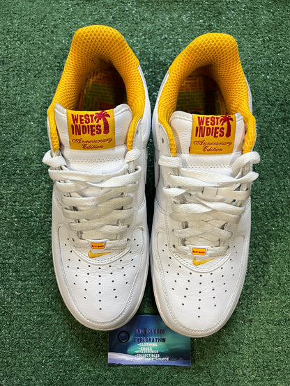 Nike Air Force 1 low university gold West Indies size 9men/10.5women