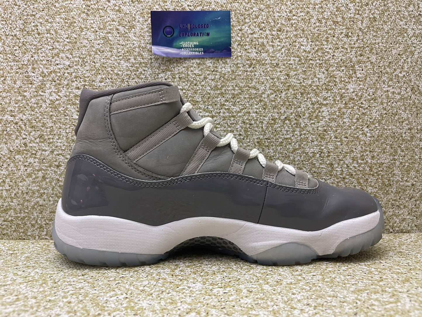 Jordan 11 Cool Grey 10 Men/11.5 Women “Preowned”