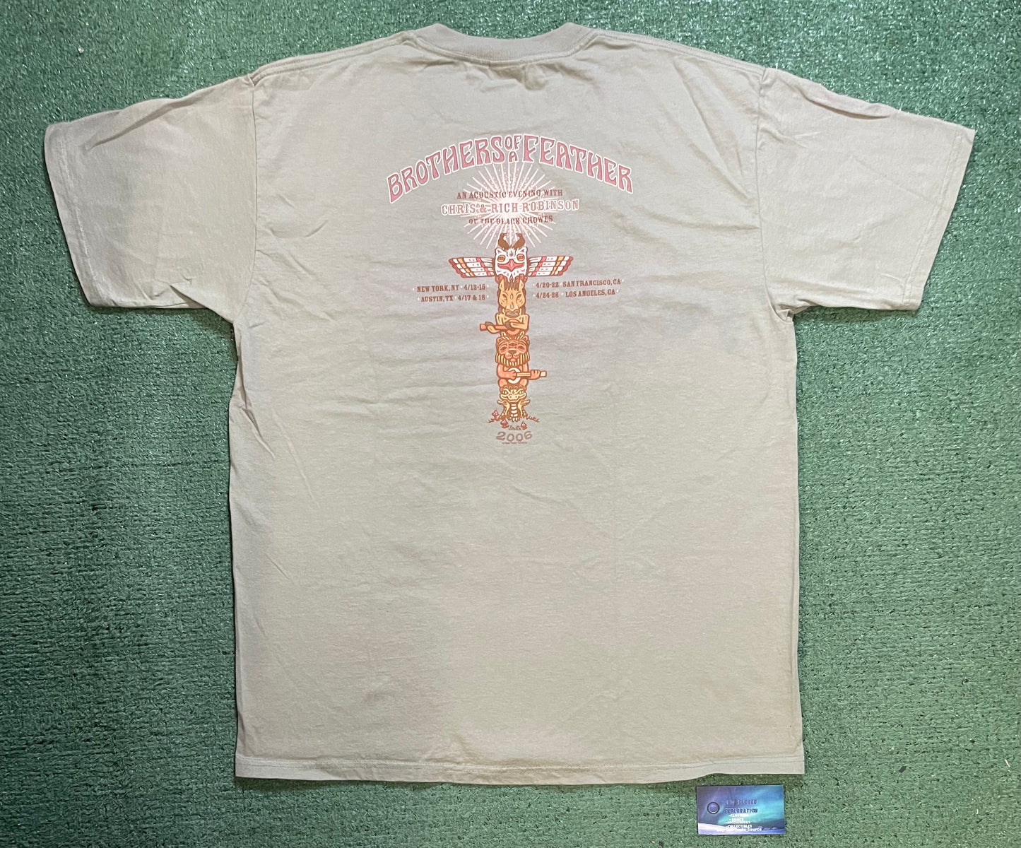 Vintage 2000s Brothers Of A Feather Chris & Rich Robinson tee