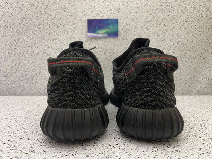 Yeezy 350 Pirate Black 2016 11.5 Men/13 Women “Preowned”