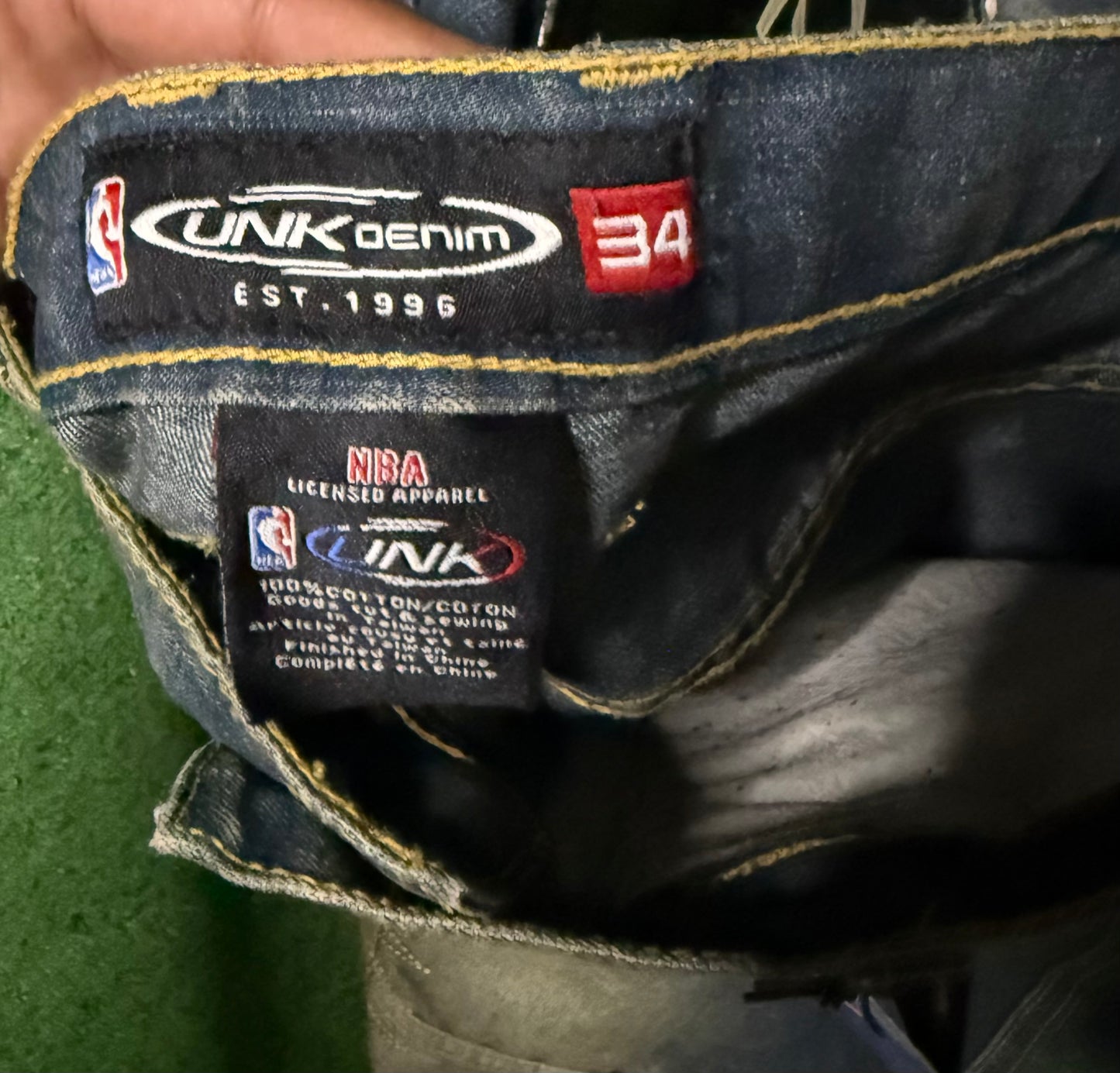Vintage Paul Pierce Celtics NBA Jeans UNK