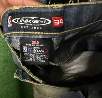 Vintage Paul Pierce Celtics NBA Jeans UNK