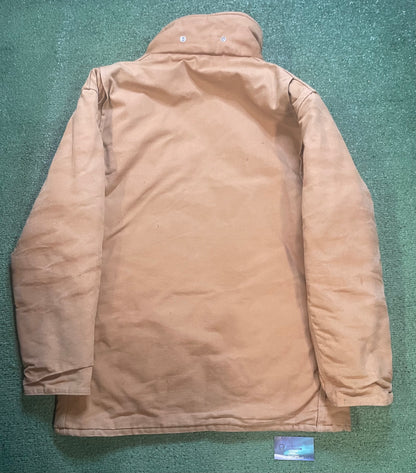 Vintage 1989 Carhartt Quilted Canvas beige Jacket