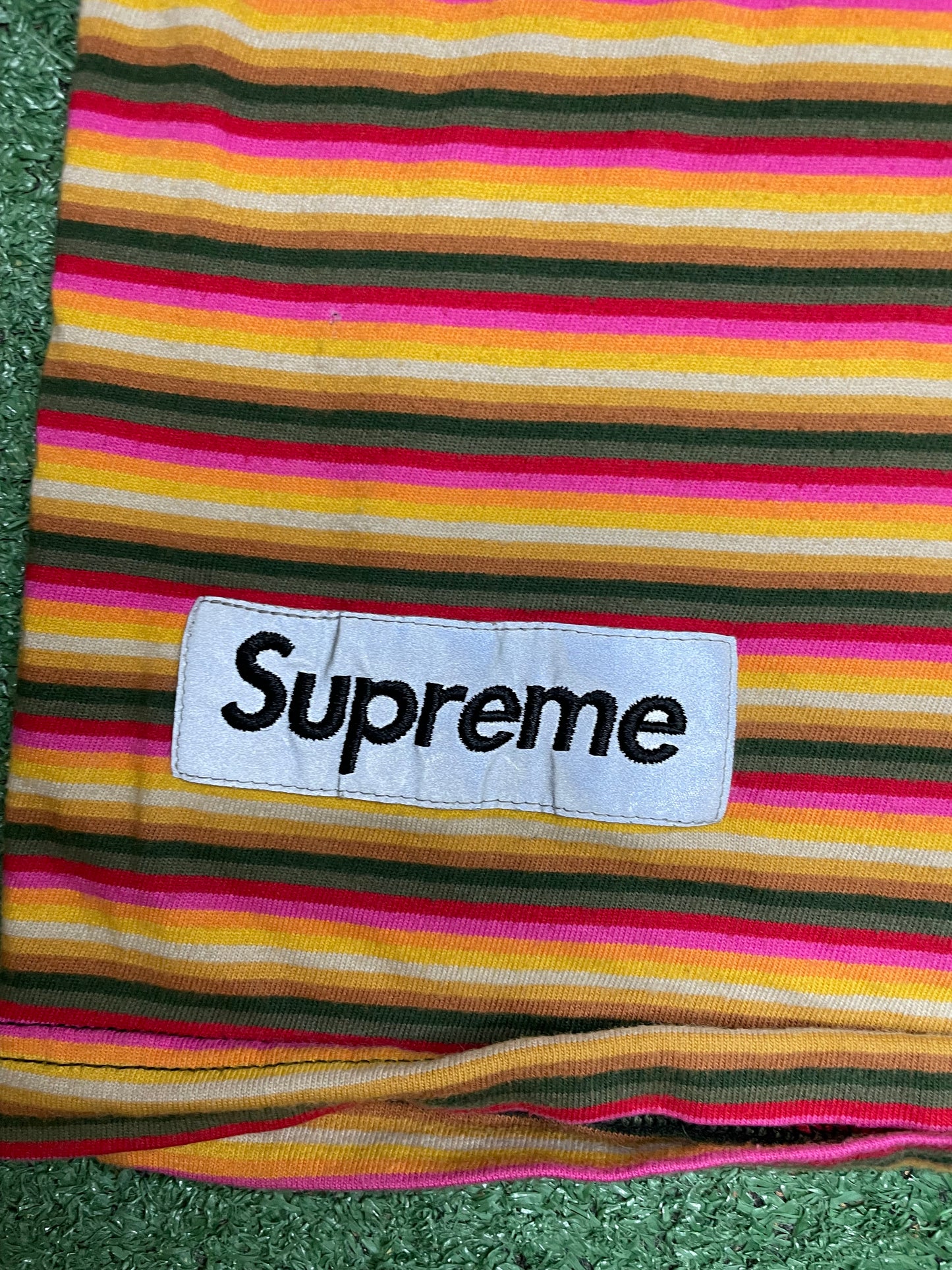 Supreme stripped longsleeve tee