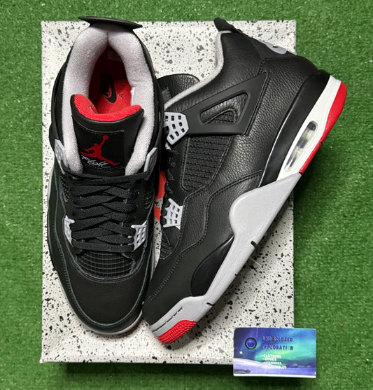 Jordan 4 Bred Reimagined