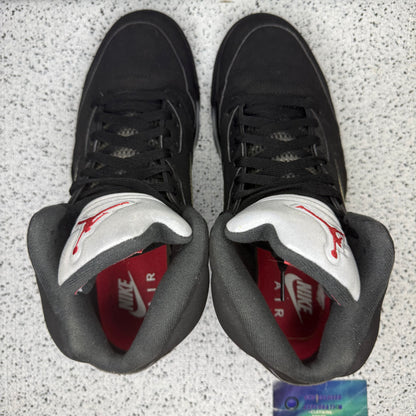 Jordan 5 Black Metallic 2016 11.5 Men “Preowned”