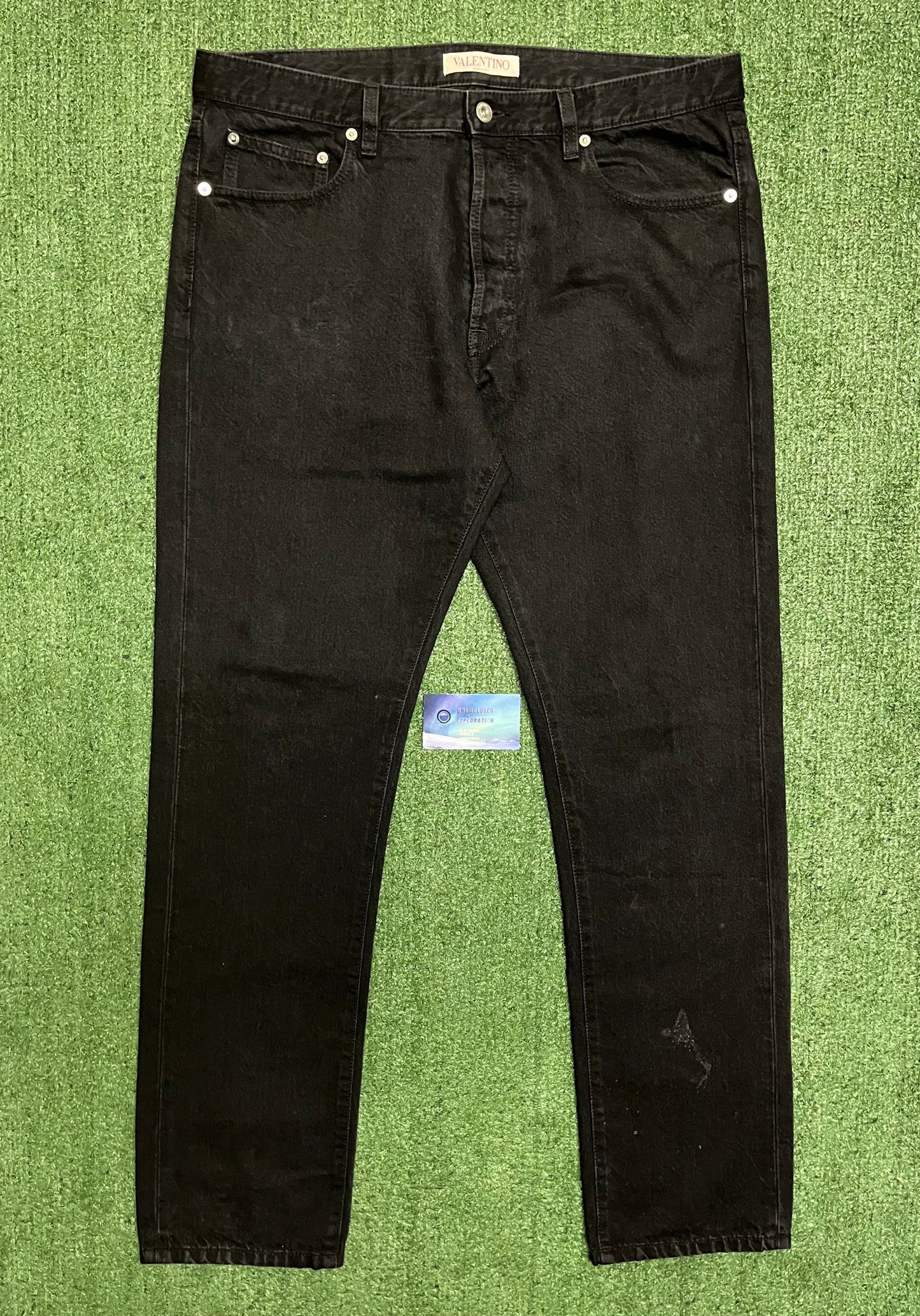 Valentino black denim