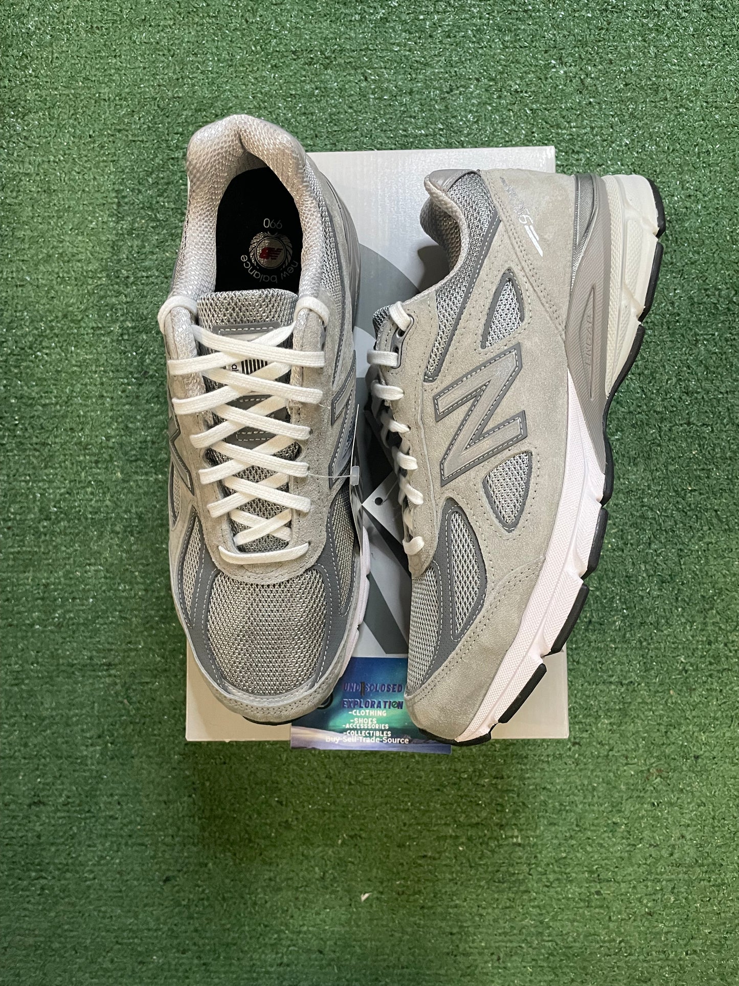 New Balance 990V4 grey silver