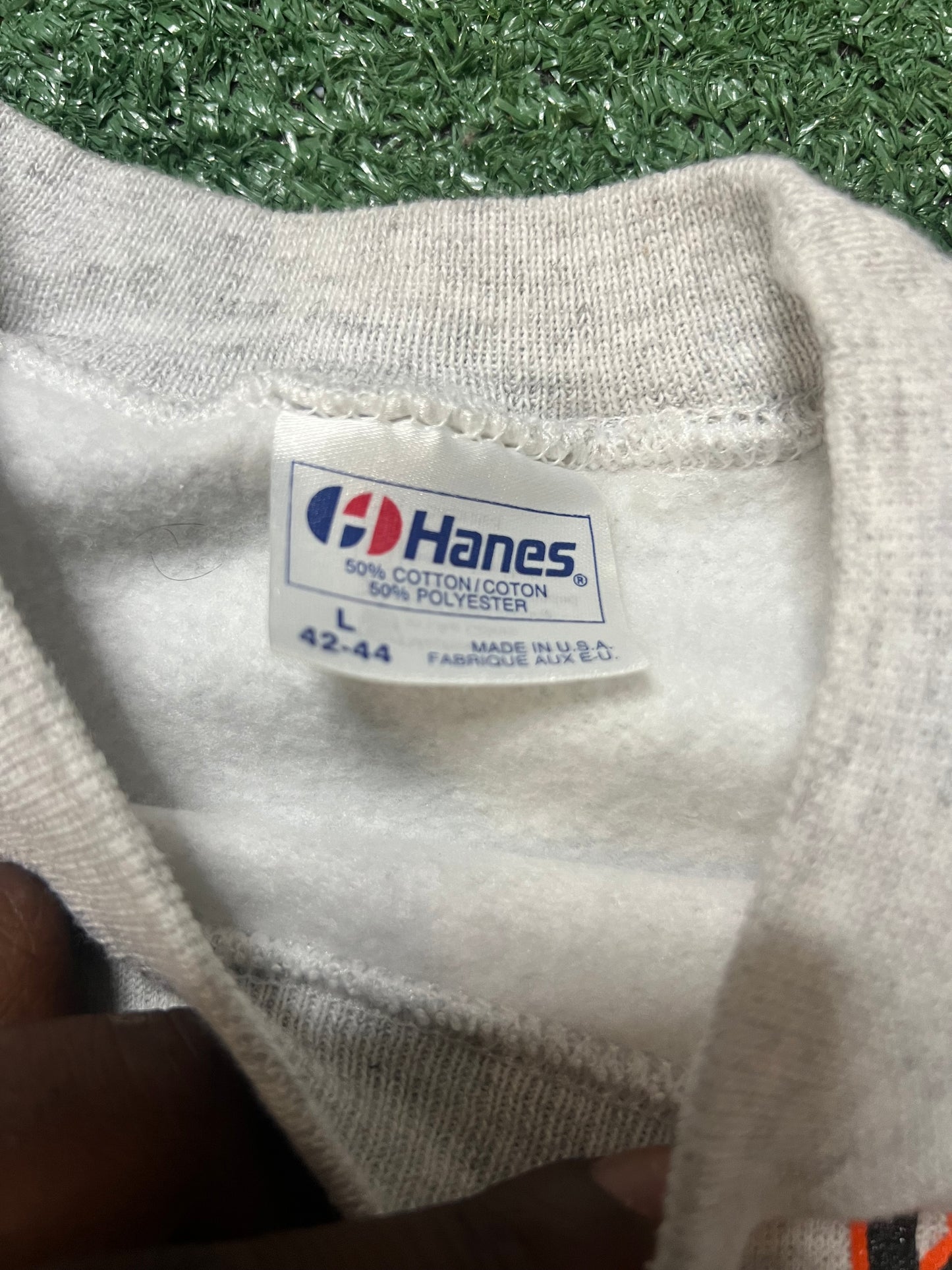 Vintage 1980s take it to the hoop centralia basketball crewneck
