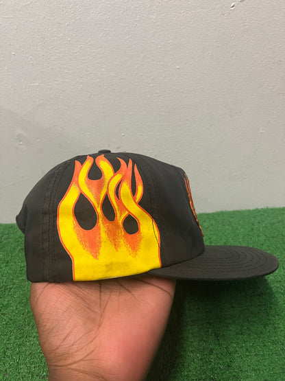 Vintage 1990s Harley Davidson flame hat