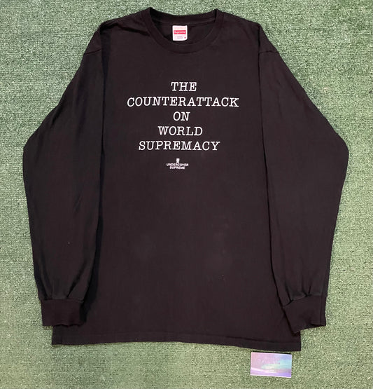 Supreme X undercover public enemy counterattack longsleeve tee