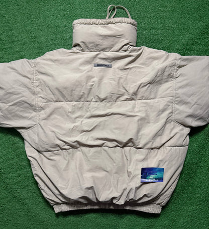 Fear Of God Essentials Puffer Jacket Sage
