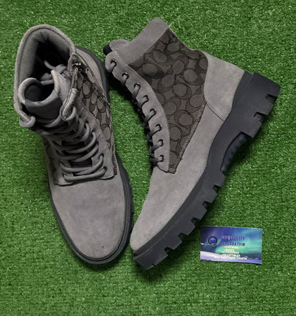 Coach Citysole Combat Boots 10men/11.5 Women “Preowned”