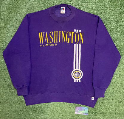 Vintage 1990s university of Washington UW huskies crewneck