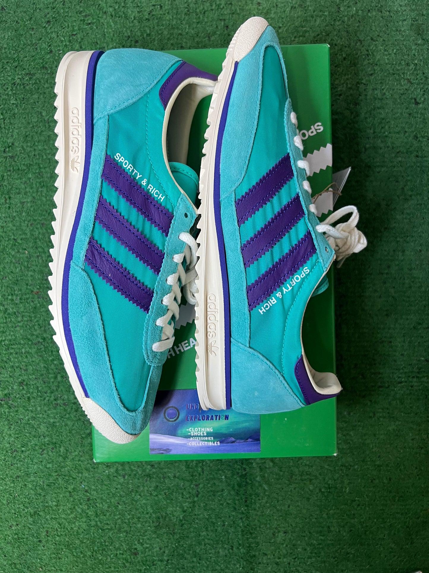 Adidas SL 72 OG X Sporty and rich mint rush