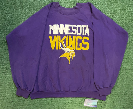 Vintage 1980s  Minnesota Vikings crewneck