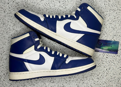 Jordan 1 High Sport Blue Promo Sample 11 Men/12.5 Women “Preowned”