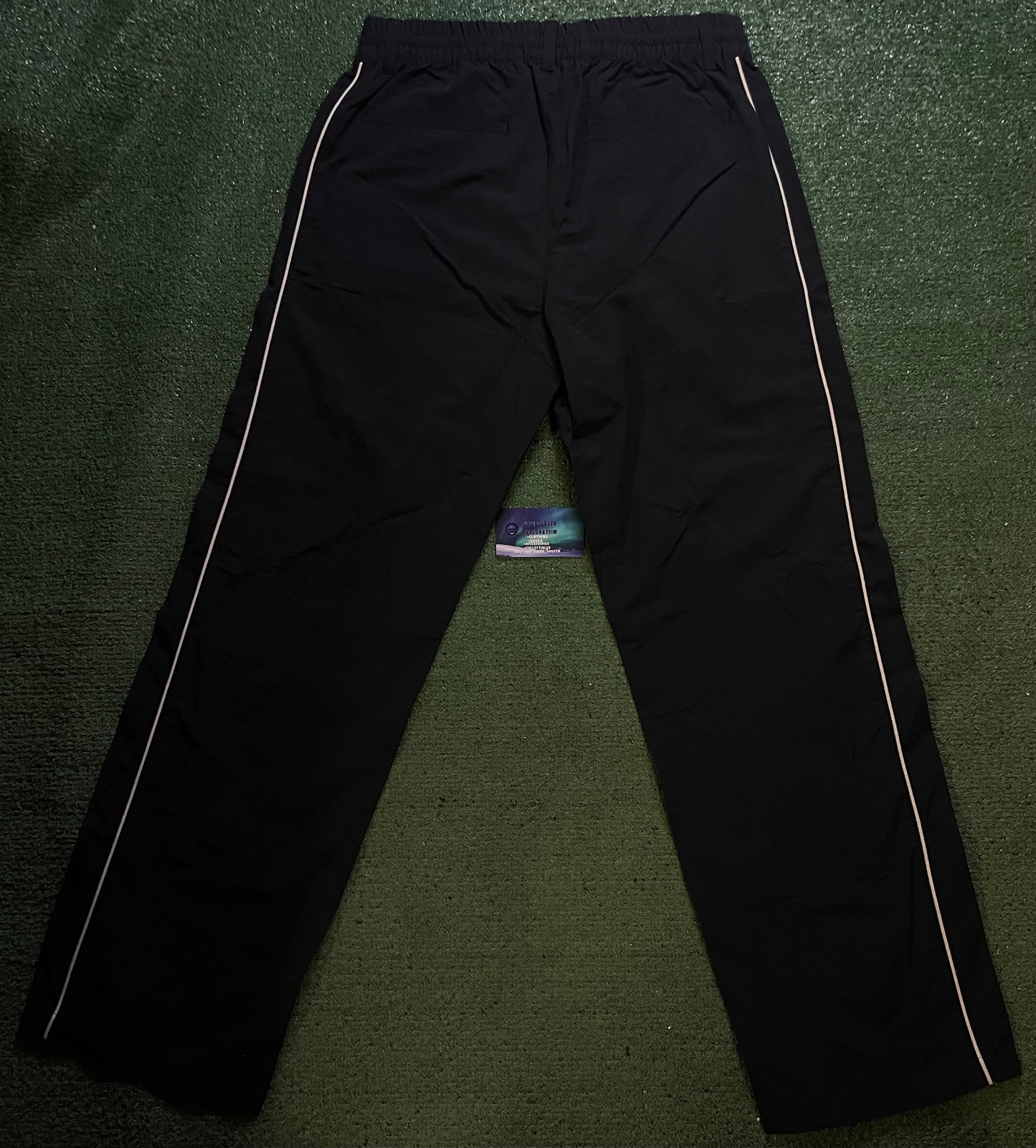 Pacsun black and white track pants