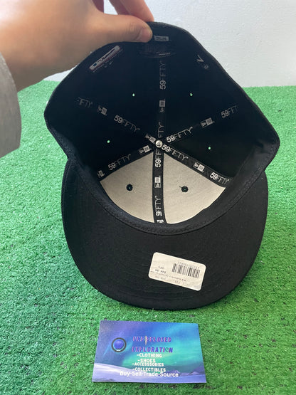 Miami Marlins black fitted new era hat