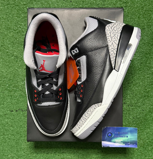 Jordan 3 Black Cement