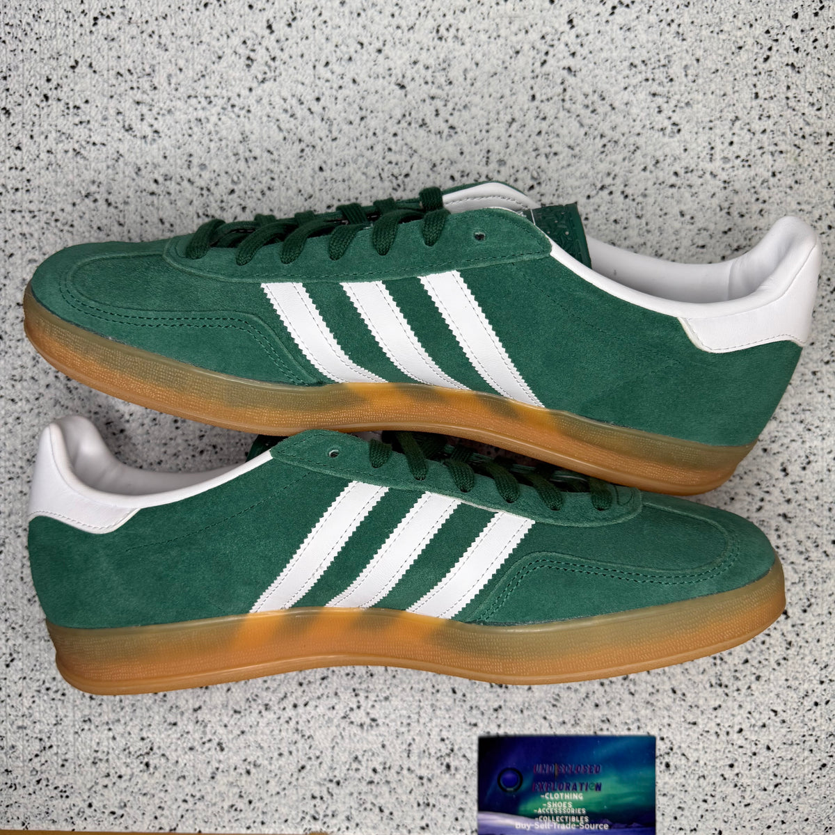 Adidas Gazelle Indoor Collegiate Green Gum
