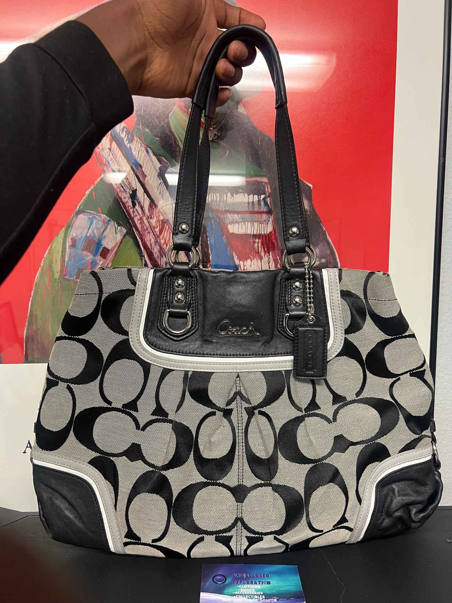 Coach signature Ashley bag