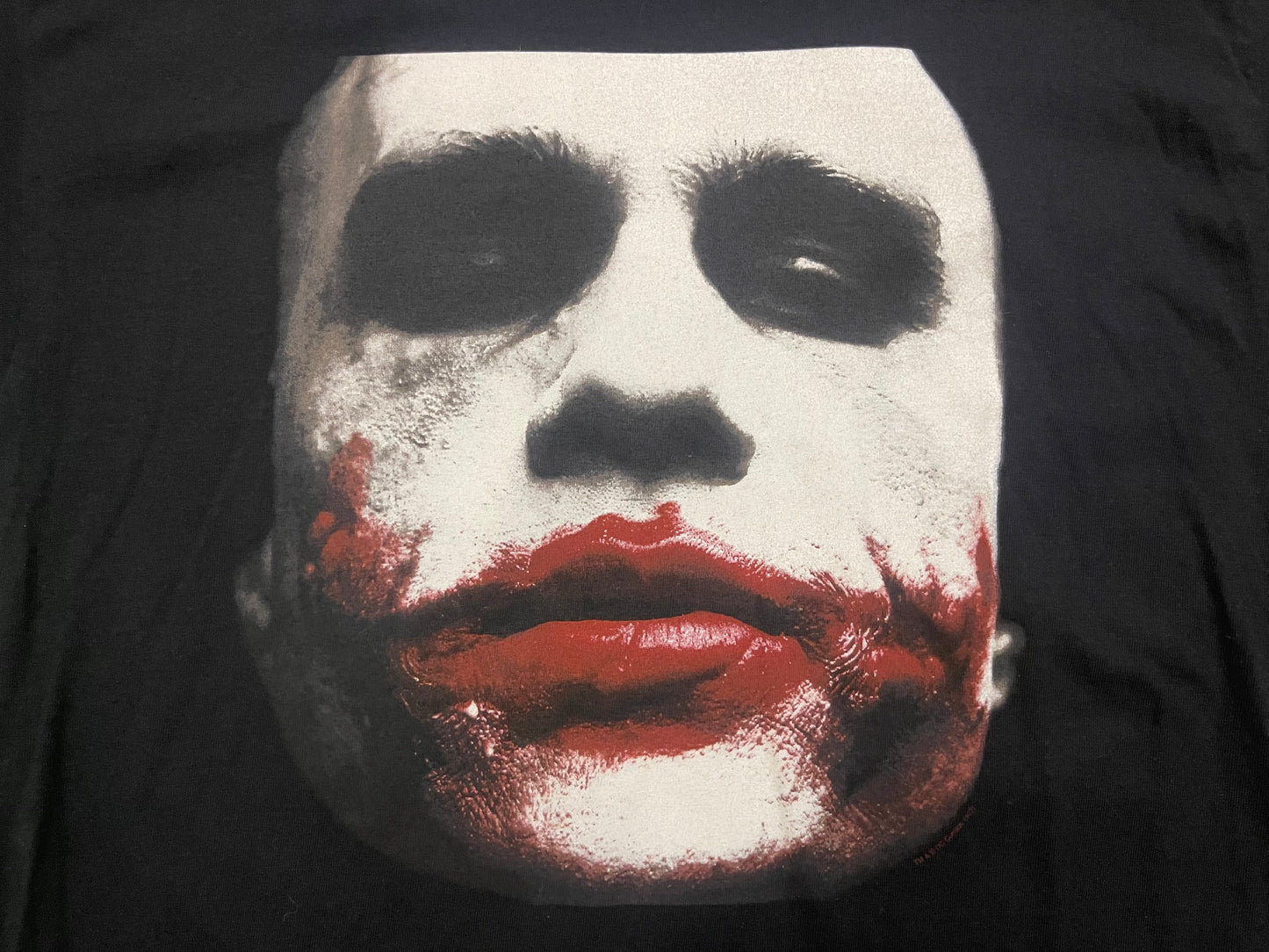 Vintage Y2K The Dark Knight Movie Joker 2008 Shirt Large