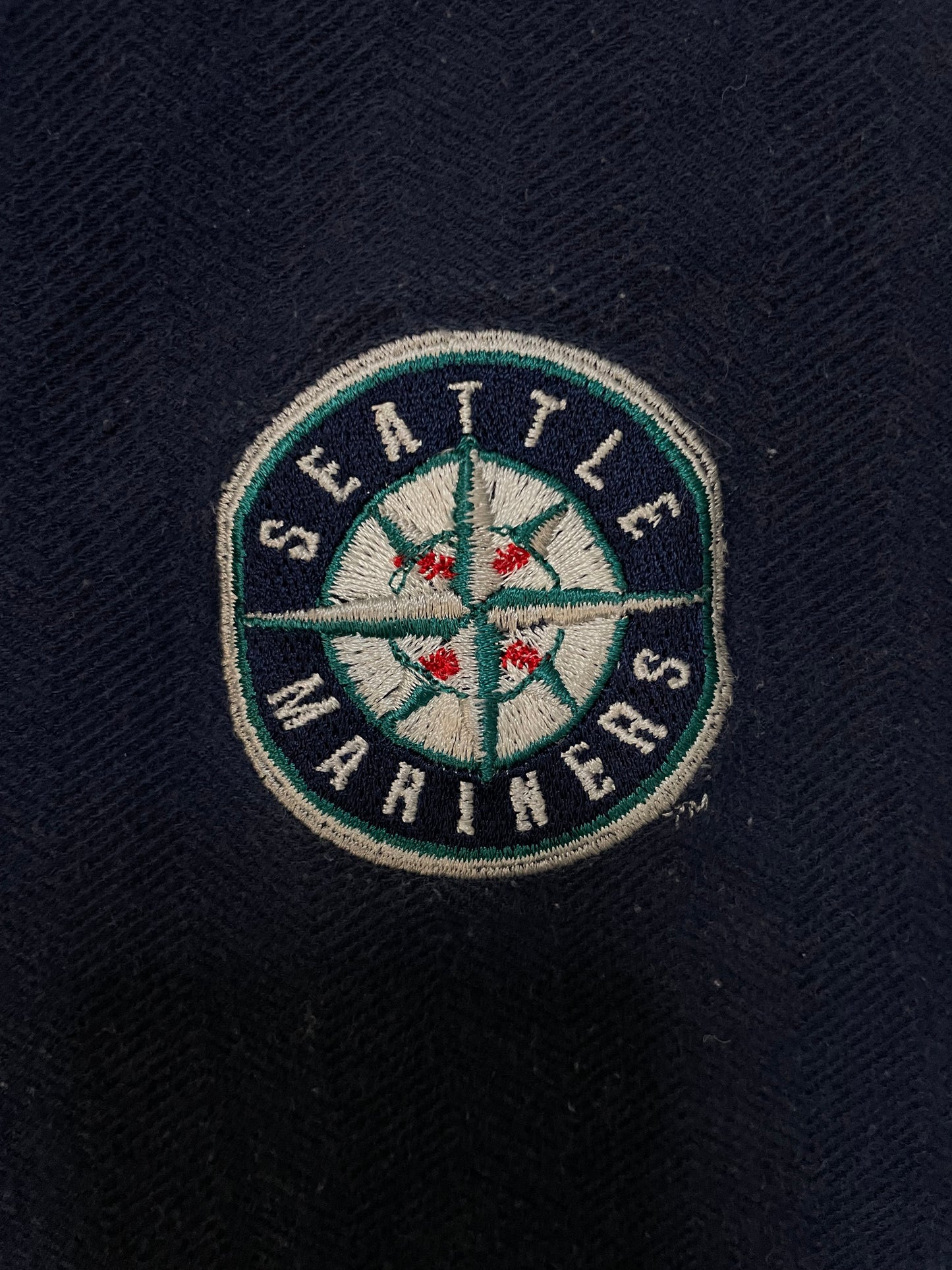 Vintage 1990s Seattle Mariners embroidered polo