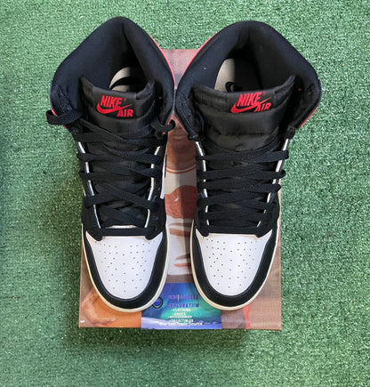 Air Jordan 1 black toe reimagined