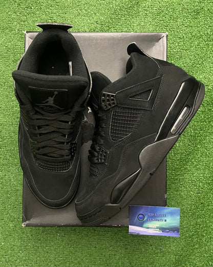 Jordan 4 Black Cat 10.5 Men/12 Women “Preowned”