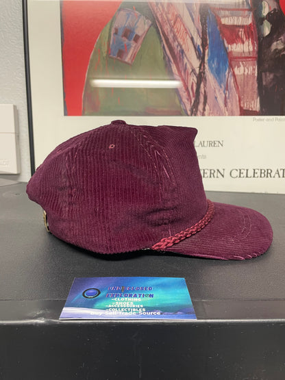 Vintage 1980s USC Trojans corduroy hat