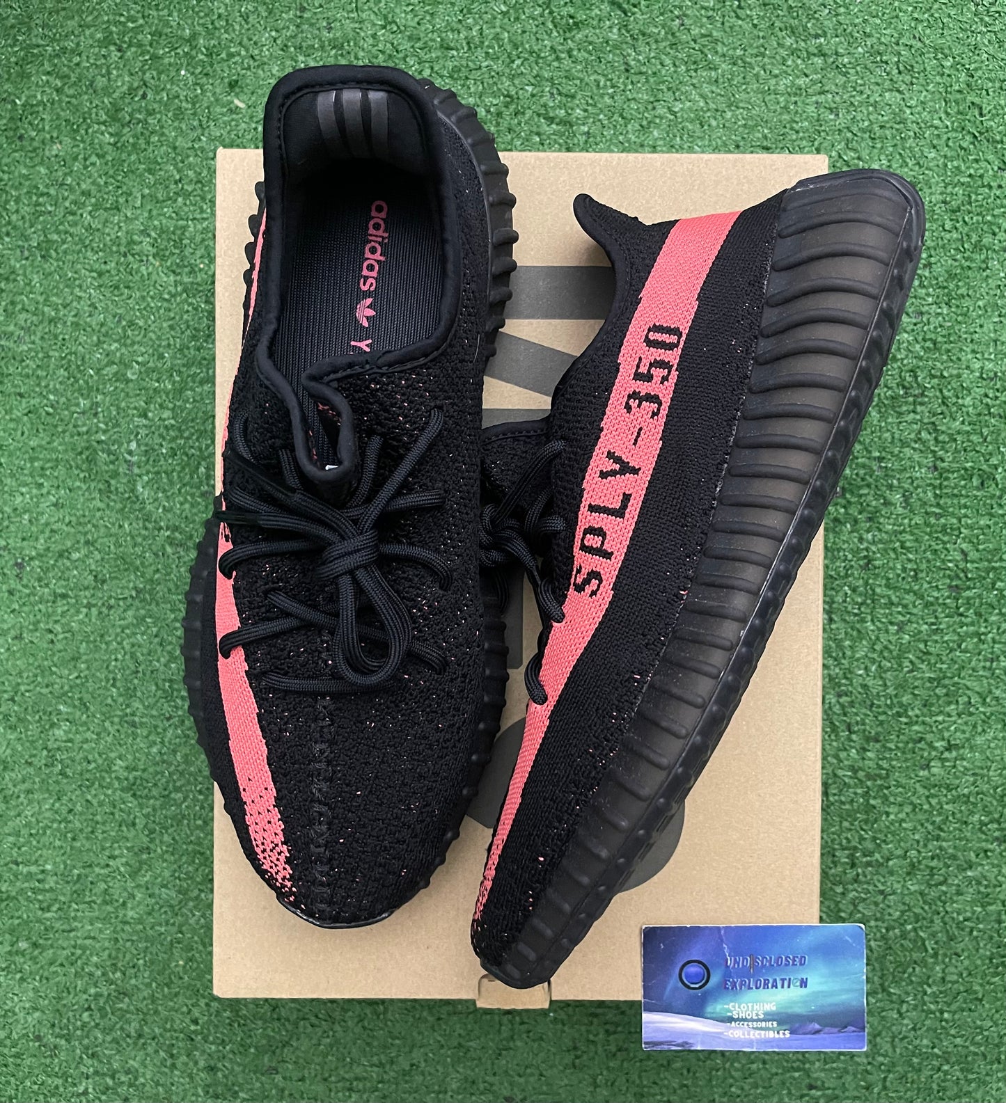 Yeezy 350 Core Red 11 Men/12.5 Women “Preowned”