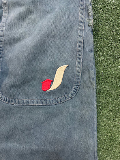 Vintage JNCO spy blue jeans