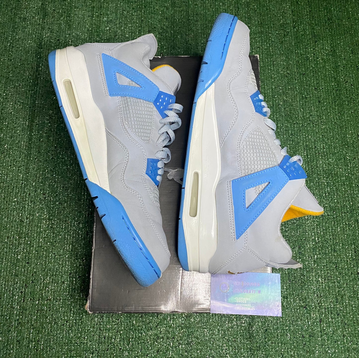 Jordan 4 mist blue size 13men/14.5women