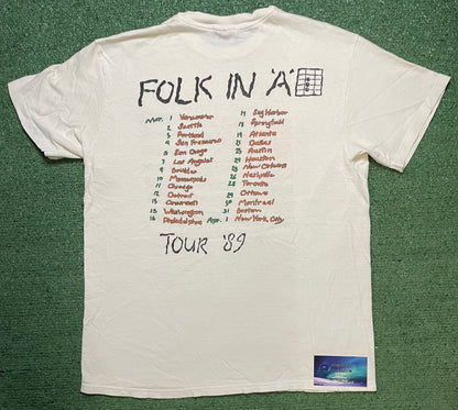 vintage 1980s Michelle Shocked When it's Radical to be Liberal, Flags will Burn tour tee