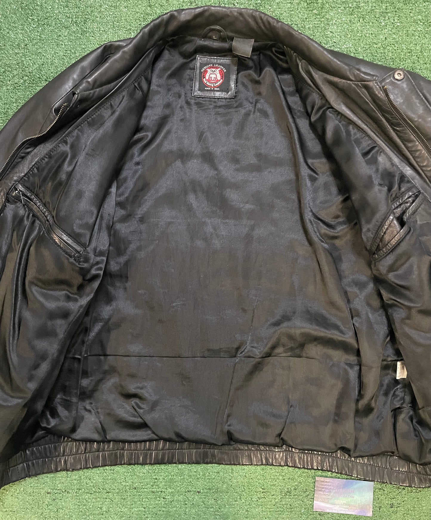 Vintage 1970s Corvette C4 leather jacket