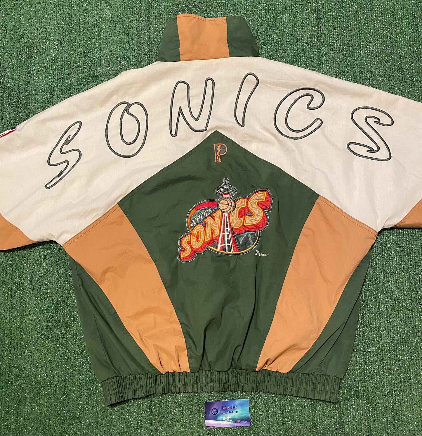 Vintage Seattle Supersonics Windbreaker Jacket