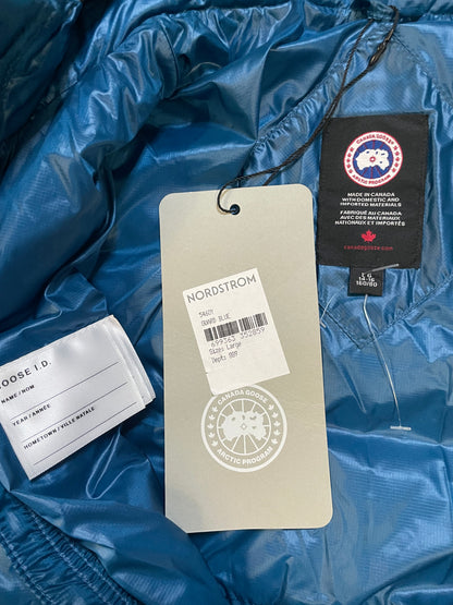 Canada Goose crofton kids guard blue jacket