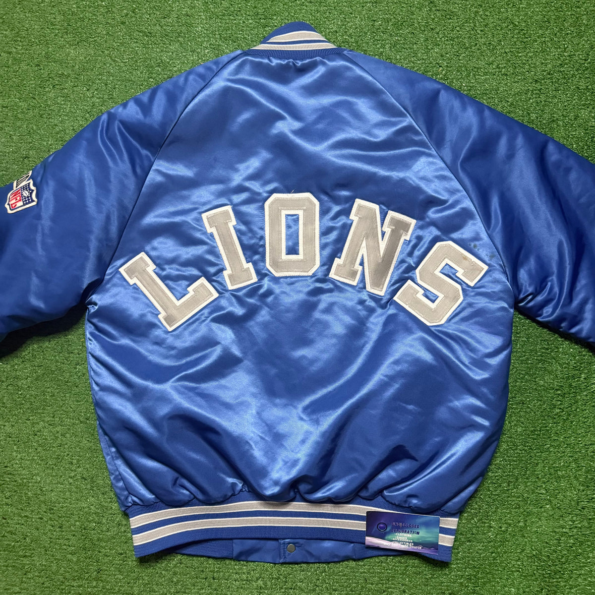 Vintage Detroit Lions Satin Jacket