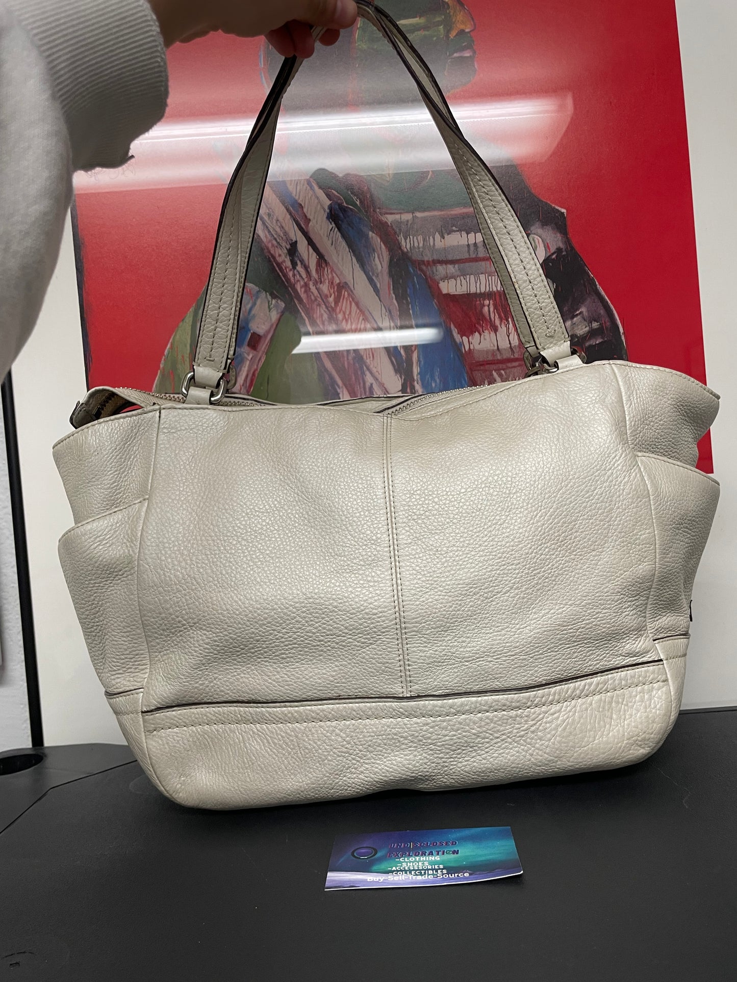 Coach Park Leather Carrie tote bag