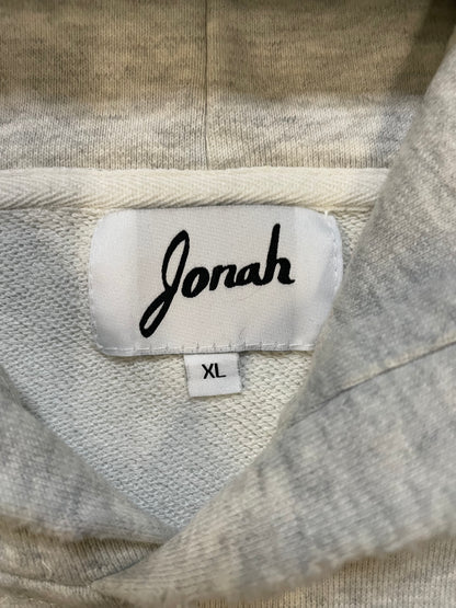 Jonah Athletics stay the course grey and white hoodie