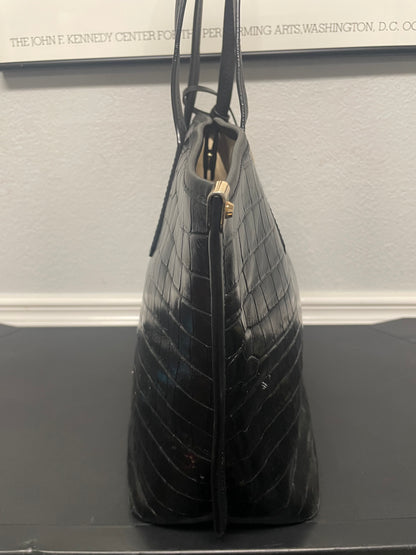 Michael Kors Jane Large Croc Embossed Leather Tote bag