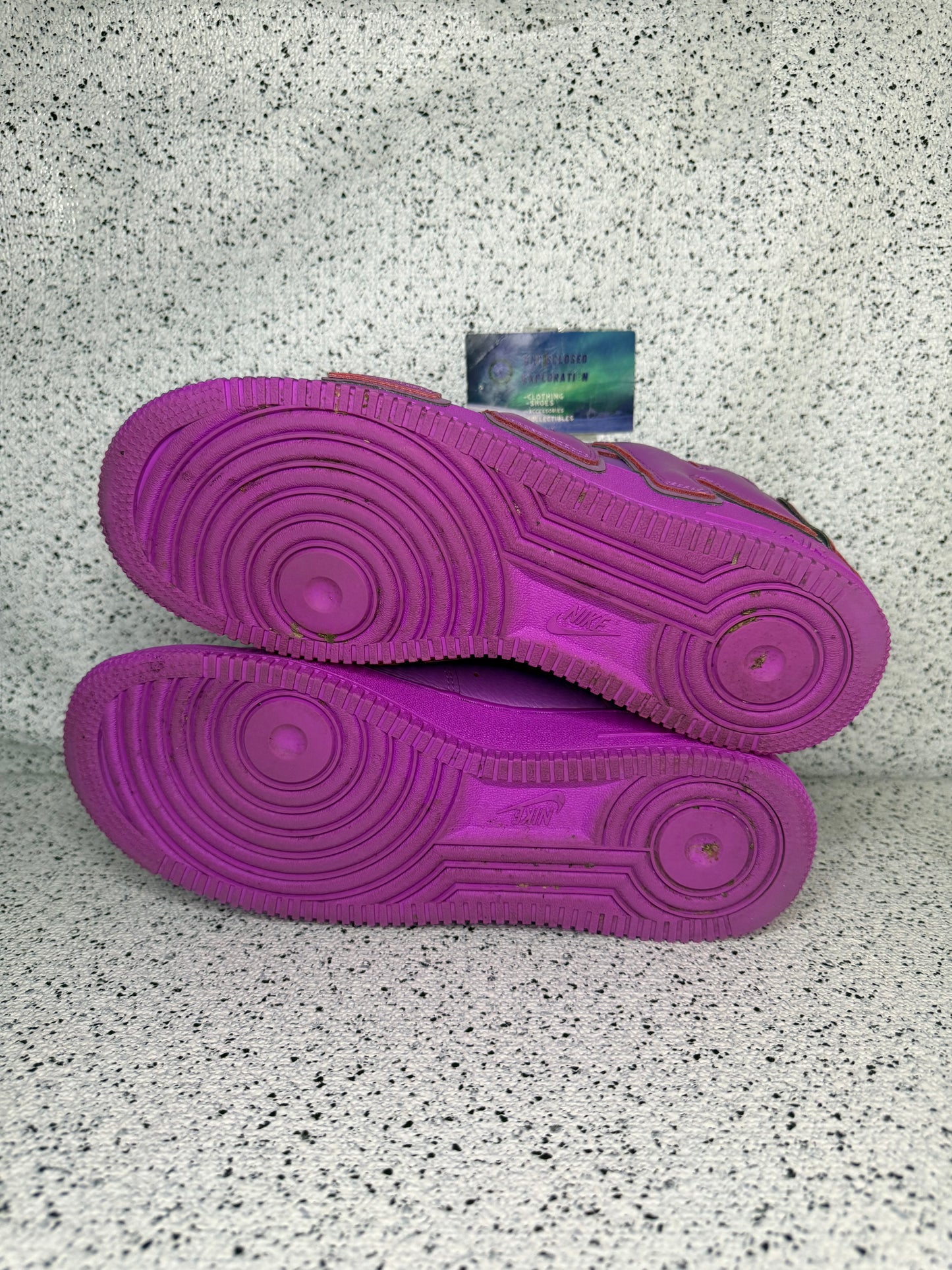 Nike Air Force 1 Low CPFM Fuchsia 9.5 Men/11 Women “Preowned”