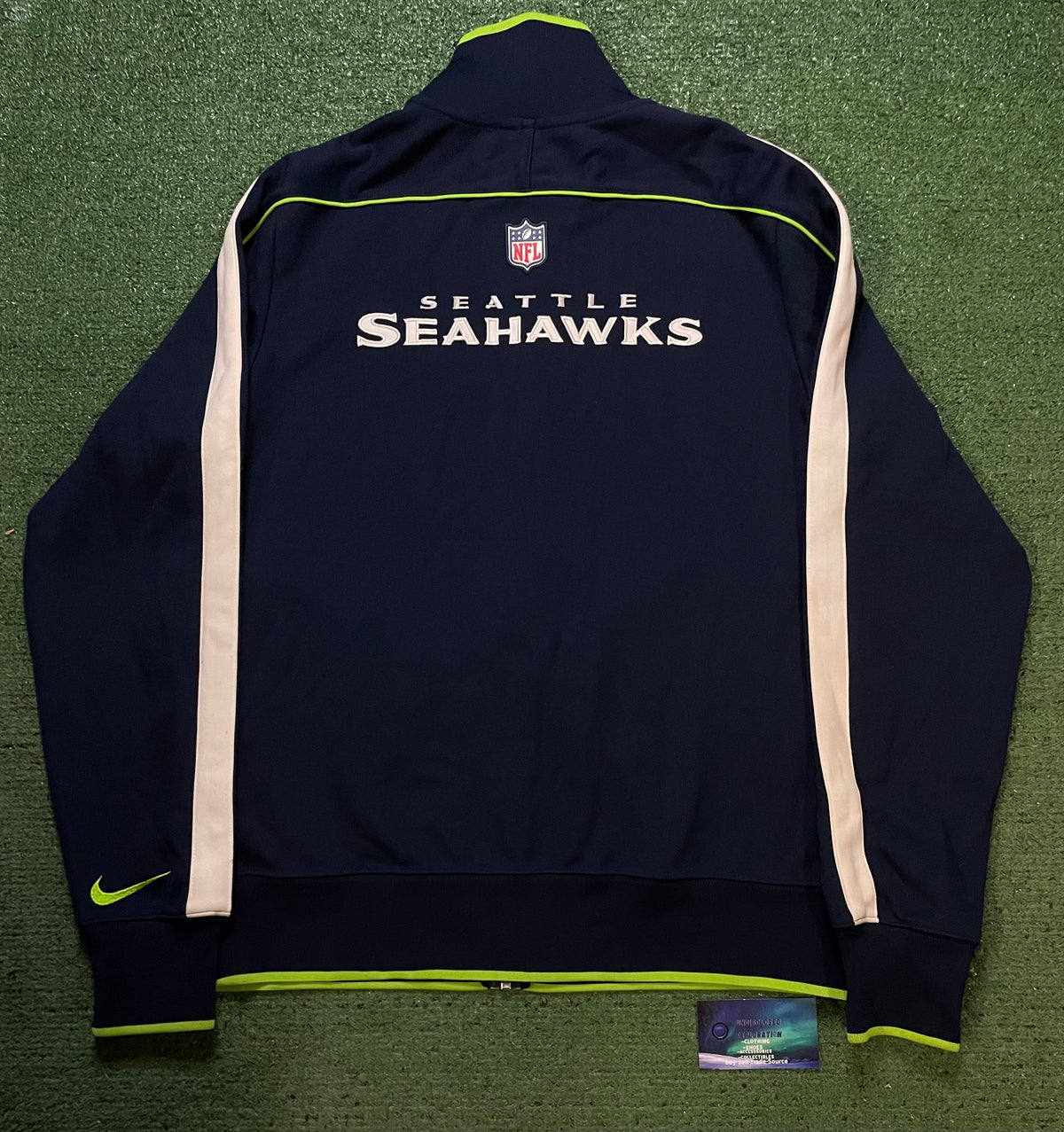 Nike Seattle Seahawks full zip track jacket