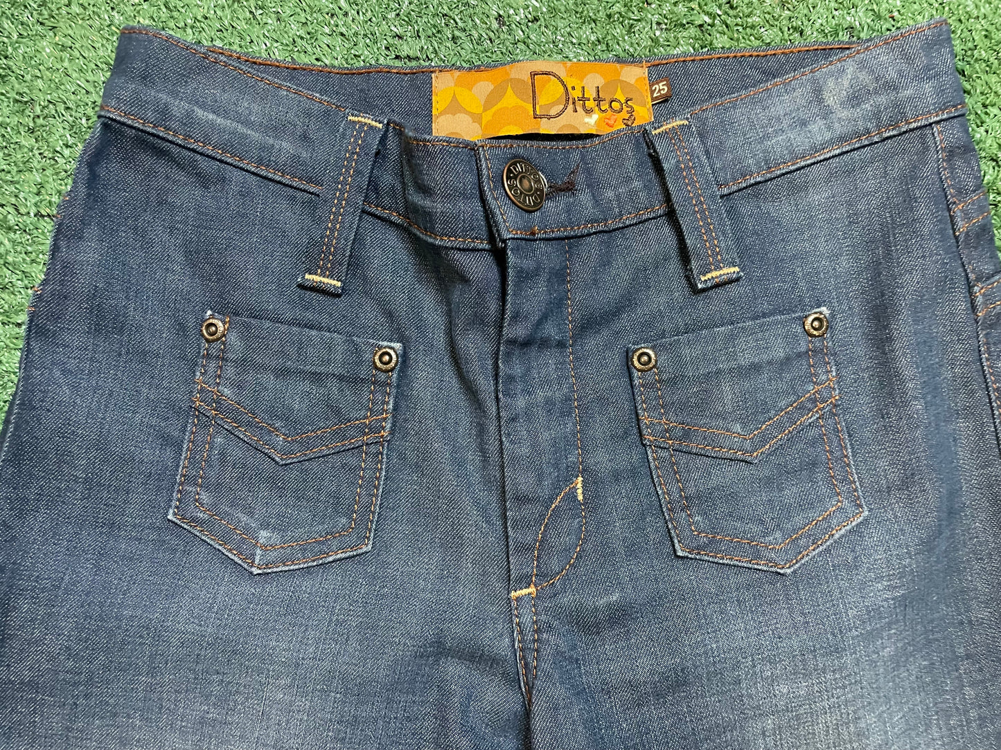 Vintage 1970s Dittos flare denim jeans