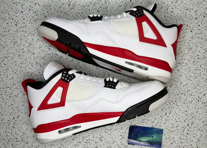 Jordan 4 Red Cement 13 Men/14.5 Women “Preowned”
