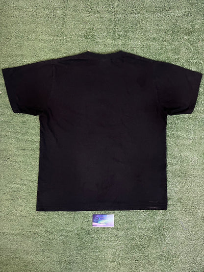 Bape A bathing ape logo black tee